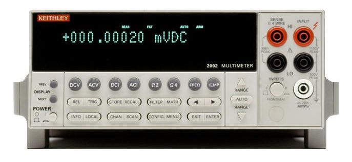 <b>Keithley 2002 系列 8½ 位万用表</b>